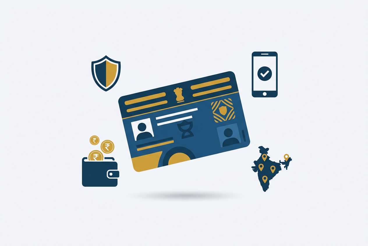 PAN card services illustration