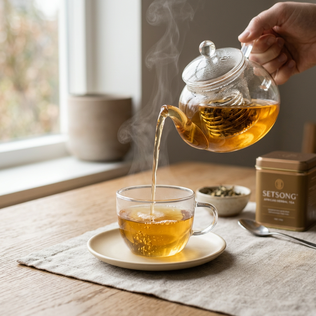 Sleepy Tea – Diya Red Root Tea | Strawberry & Fennel Infusion 3