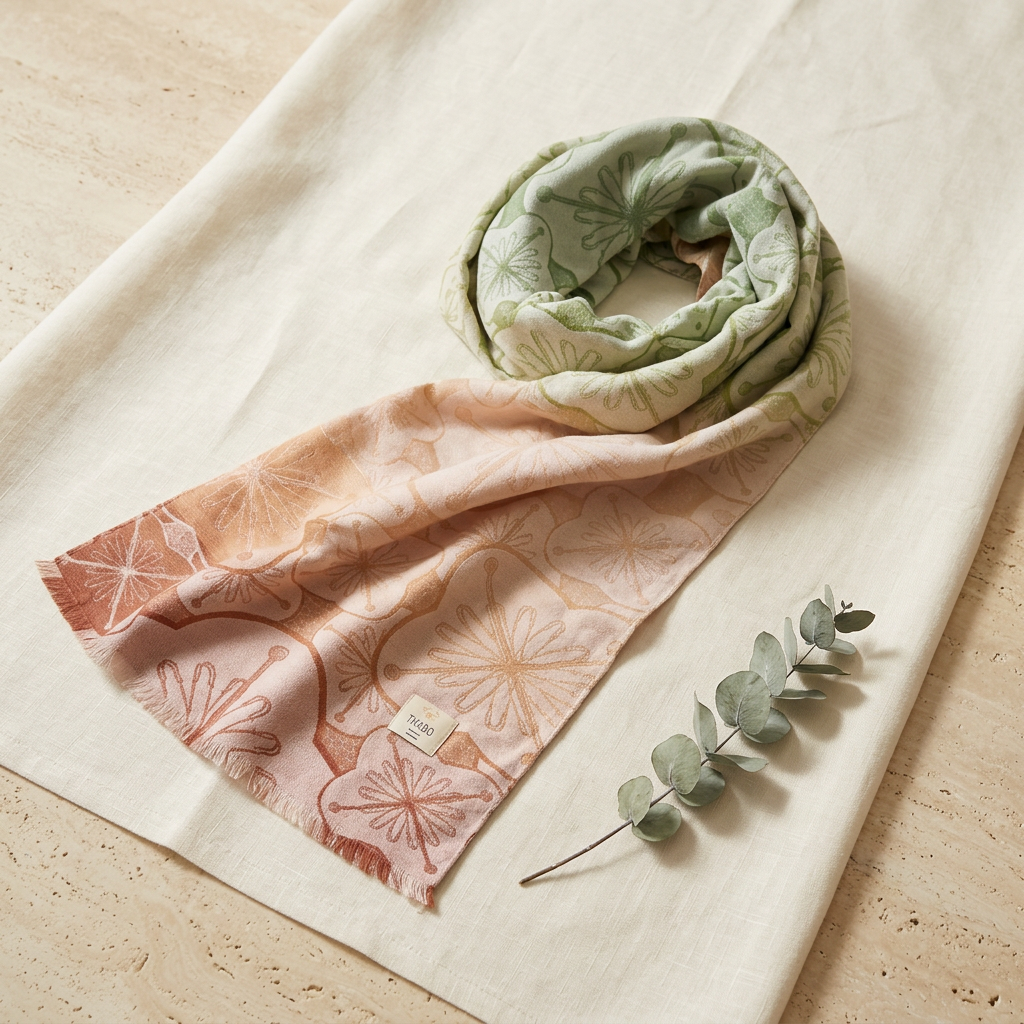 Thabo Makhetha Dikeledi Green & Ombre Shawl