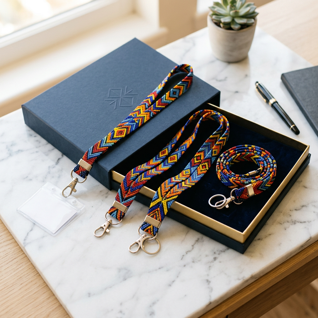 Beaded Lanyard Gift Package