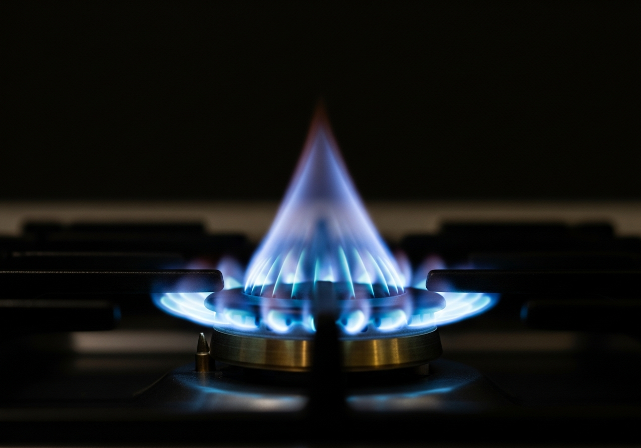 Gas flame