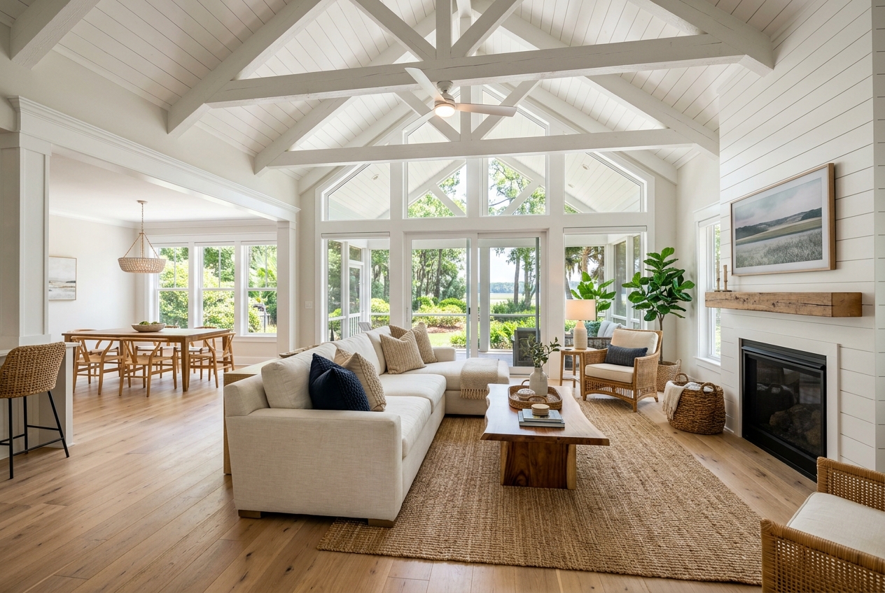 Open-Concept Living Addition after