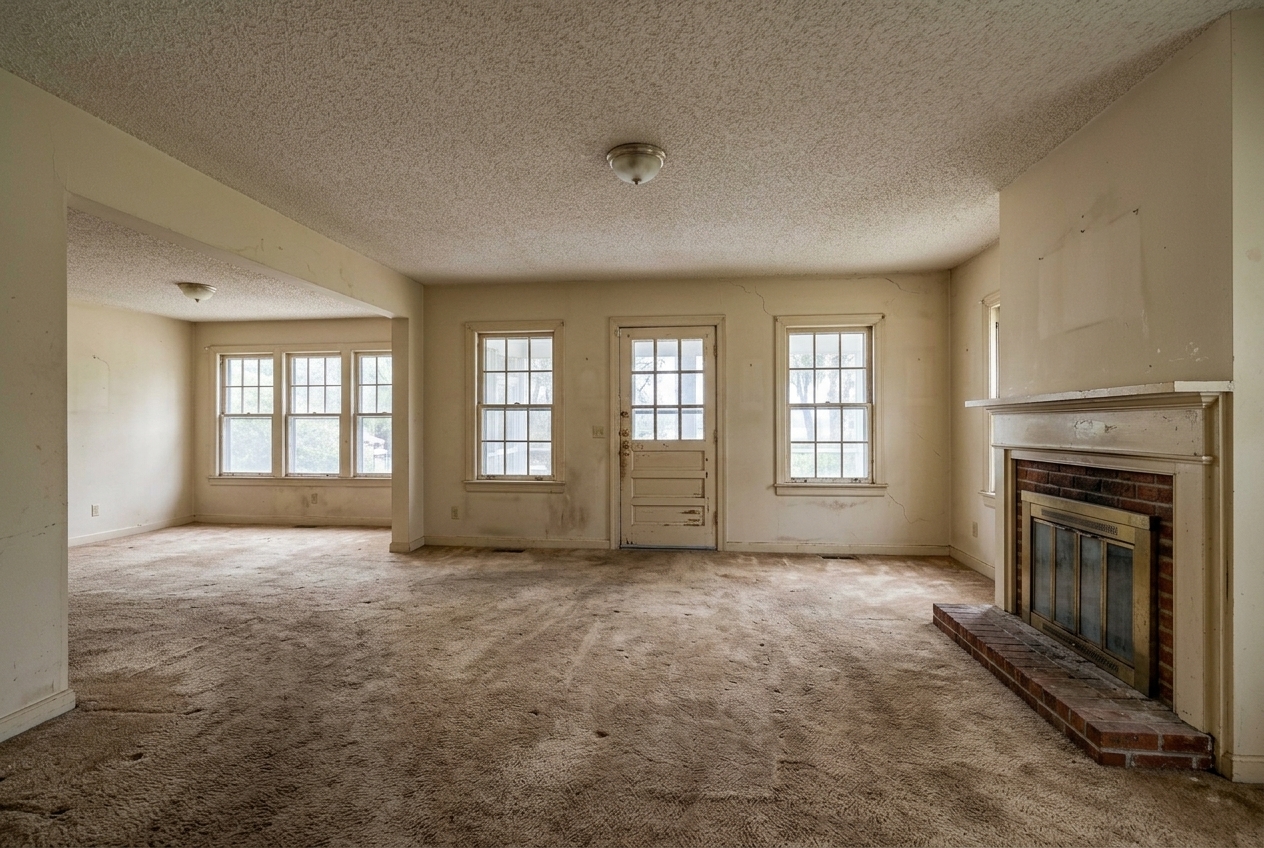 Open-Concept Living Addition before