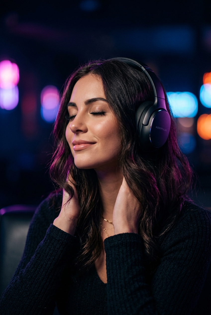 A listener enjoying RadioLife