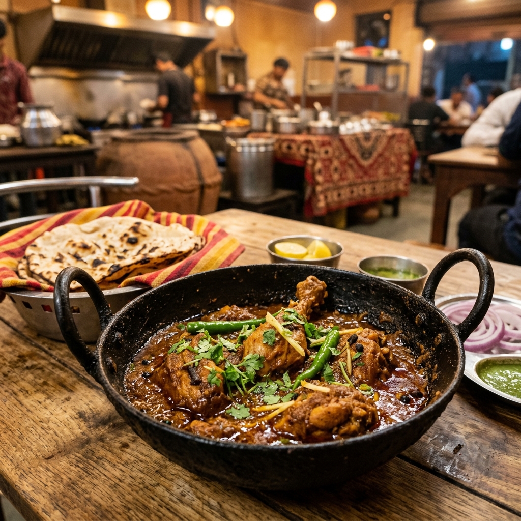 Chicken Handi (Matka Chicken) at Urban by VeerGi