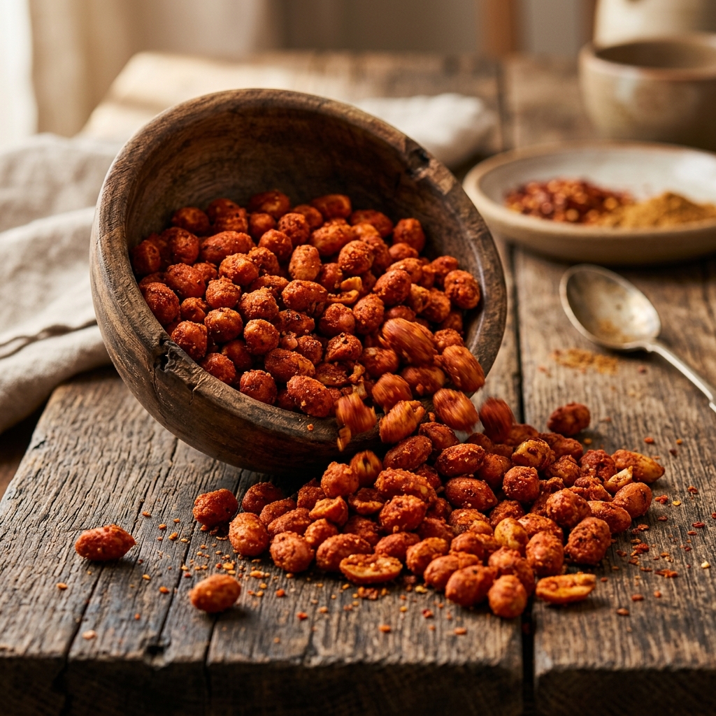 Masala Peanuts (10 oz)