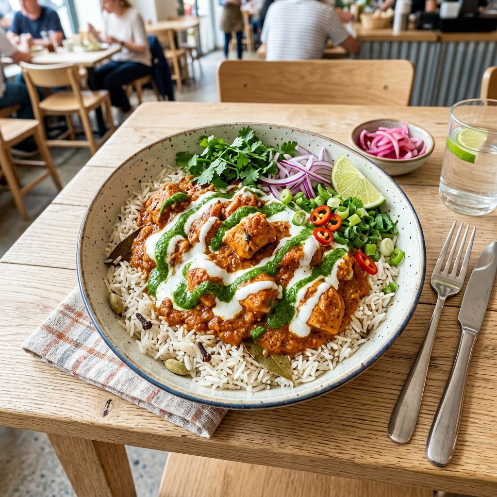 Butter Chicken Bowl — Urban Express Chicago