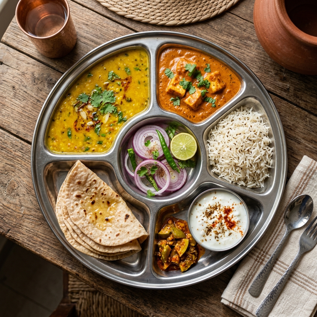 Punjabi Chicken Thali — Urban Turban Chicago