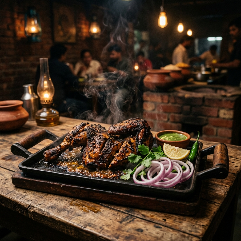 Tandoori Chicken (Bhatti Da Kukad) — Half
