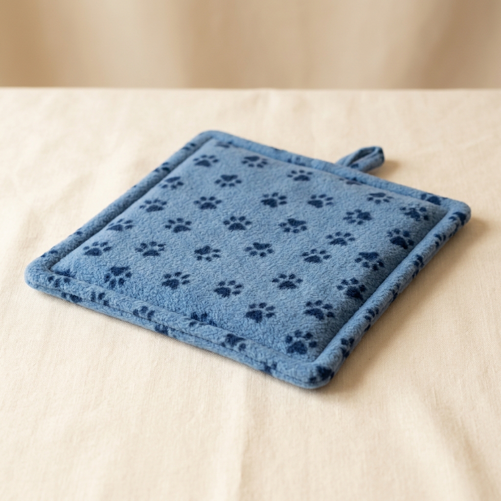 K&H Microwavable Pet Bed Warmer Blue 9×9