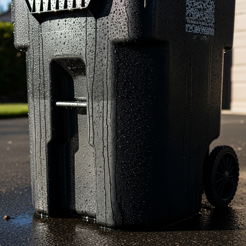 Trash bin 1 after cleaning