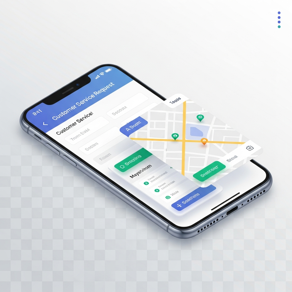 EZFixFlow customer mobile view