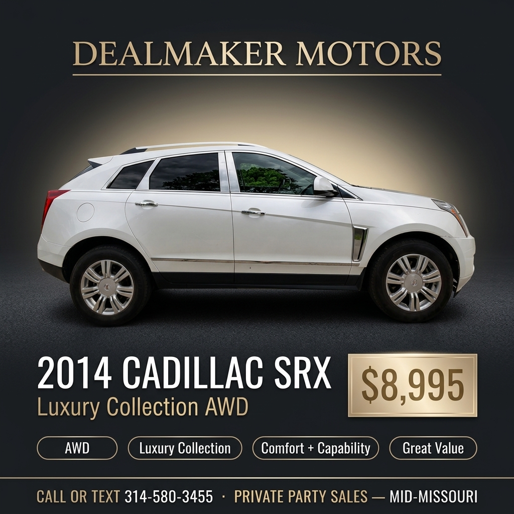 2014 Cadillac SRX Luxury Collection AWD