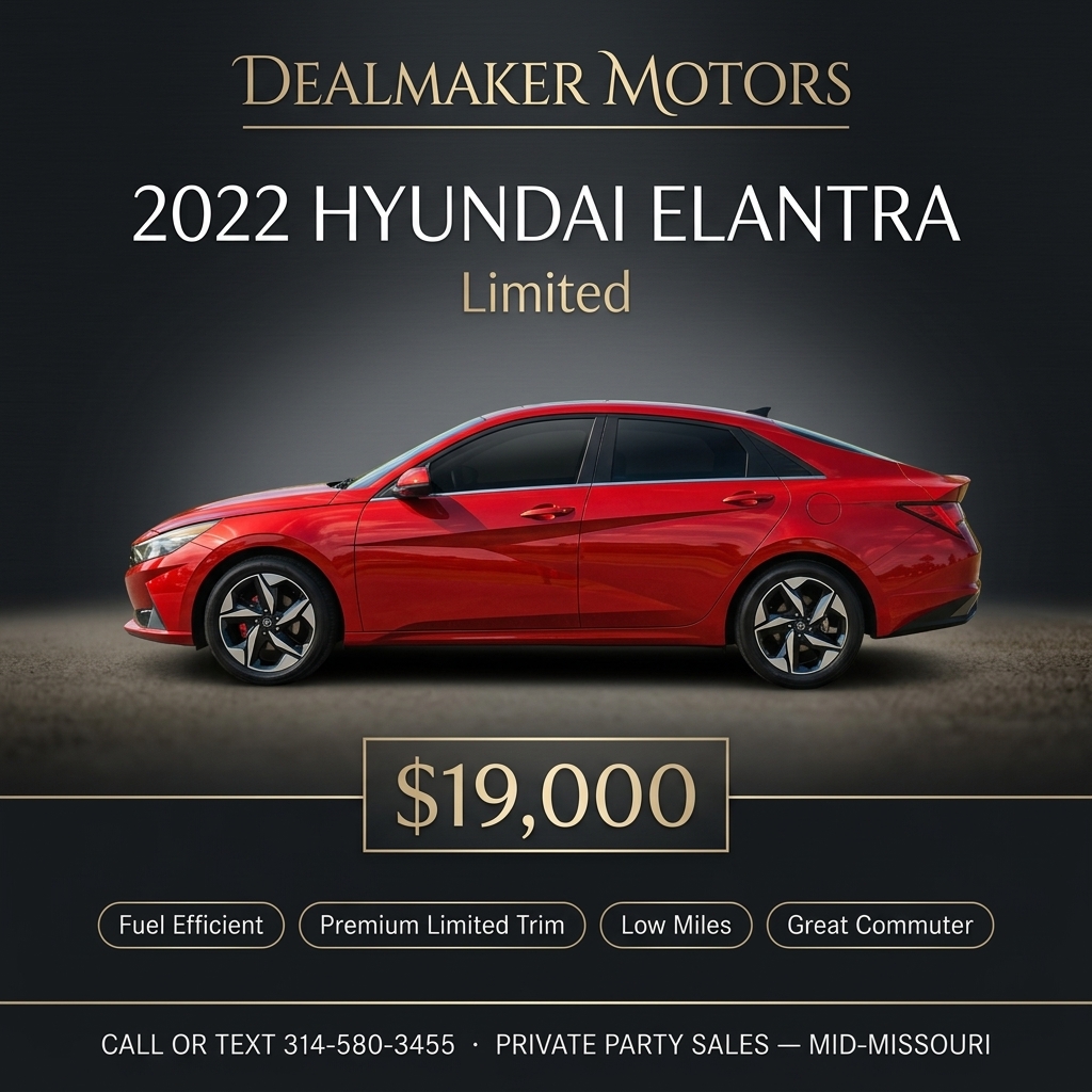 2022 Hyundai Elantra Limited