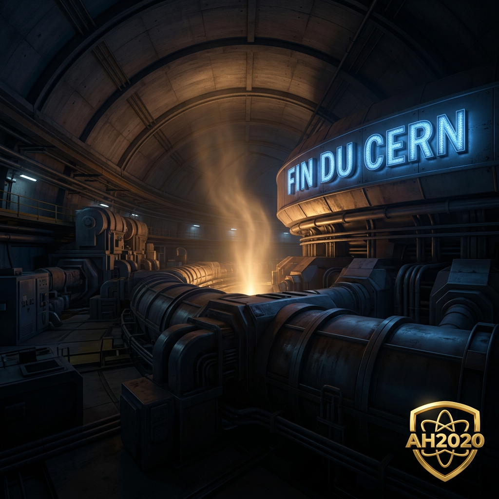 FIN DU CERN : LE PORTAIL EST FERMÉ