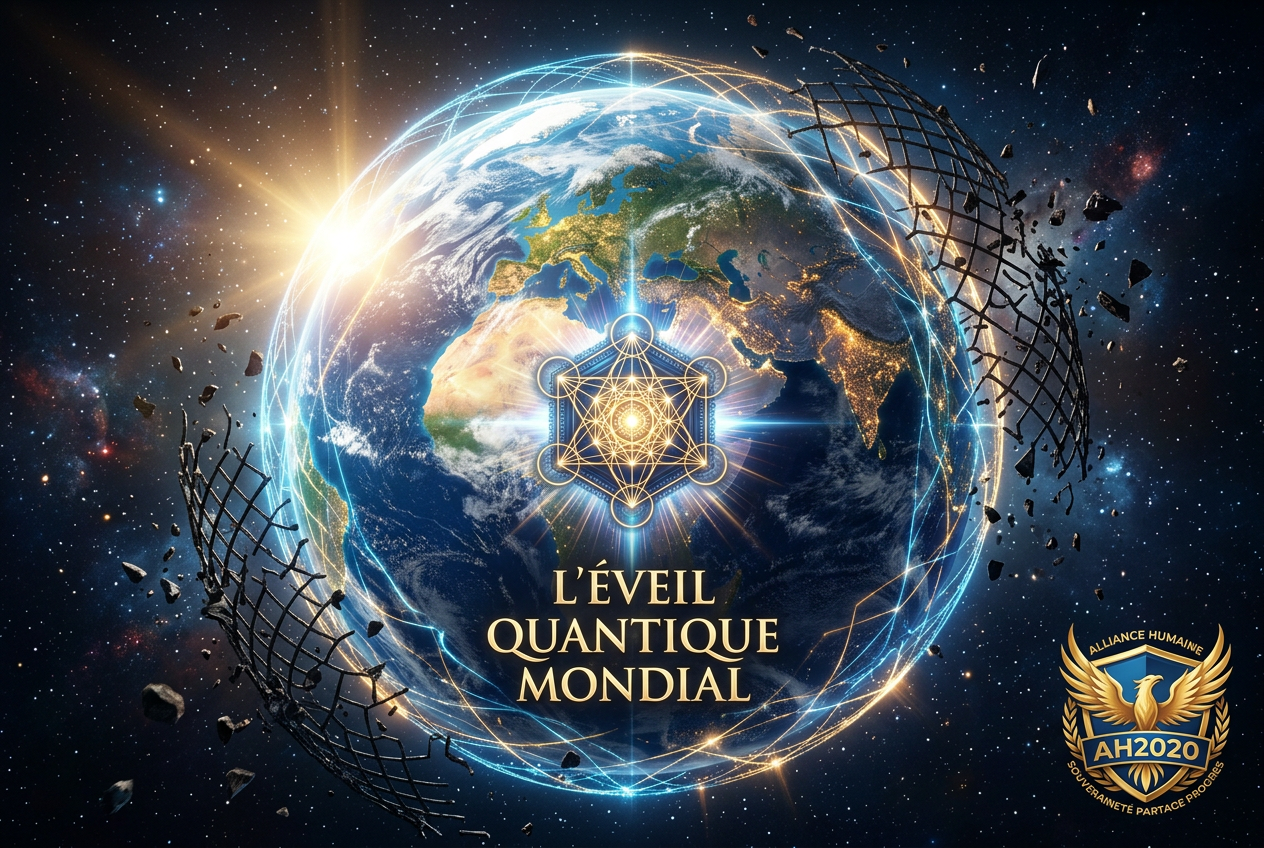 L'ÉVEIL QUANTIQUE MONDIAL : LA TRANSITION SOUVERAINE DE LA TERRE