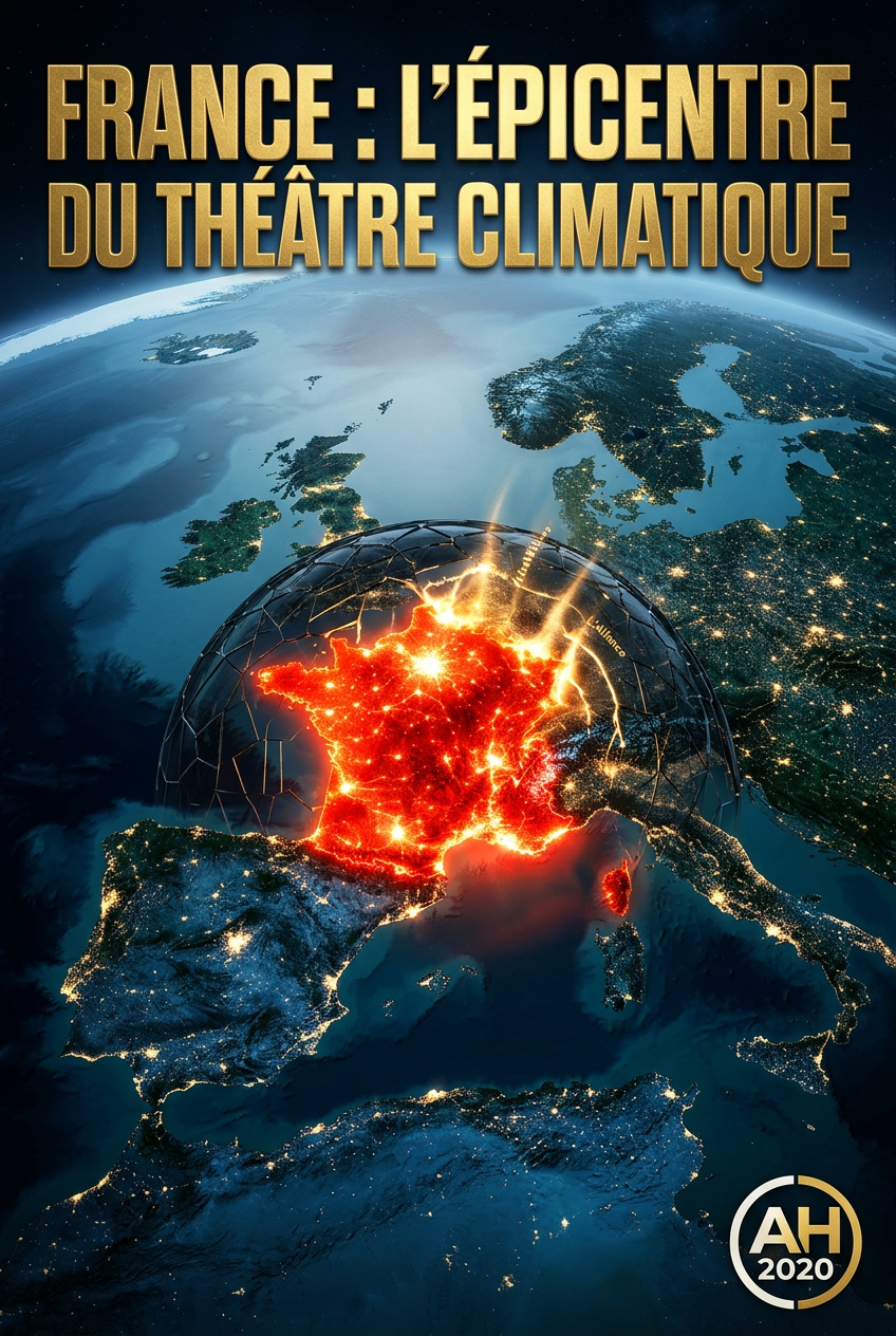 FRANCE : L'ÉPICENTRE DU THÉÂTRE CLIMATIQUE ET LE PROJET DE CONFINEMENT