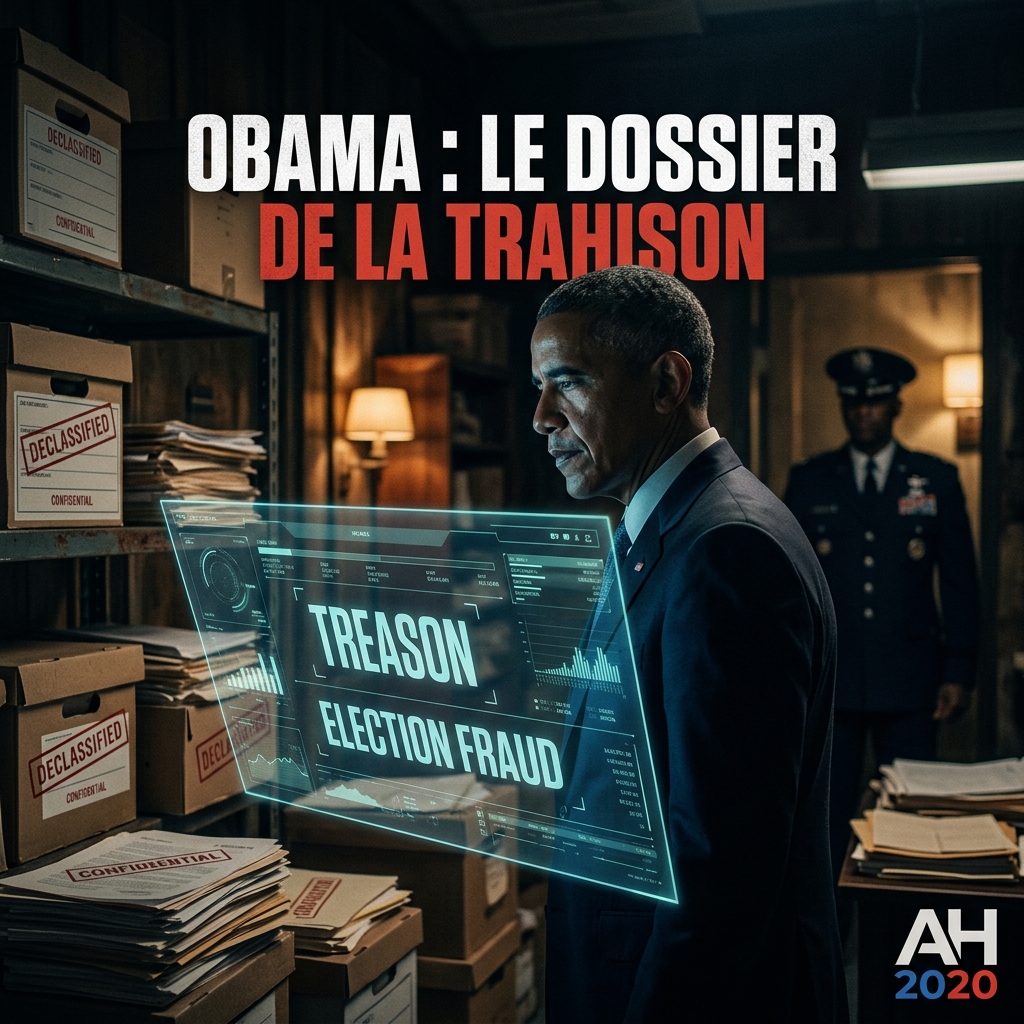 OBAMA : LA PREUVE DE LA TRAHISON EXPLOSE — L'ALLIANCE DÉMANTÈLE LE SYSTÈME DE FRAUDE