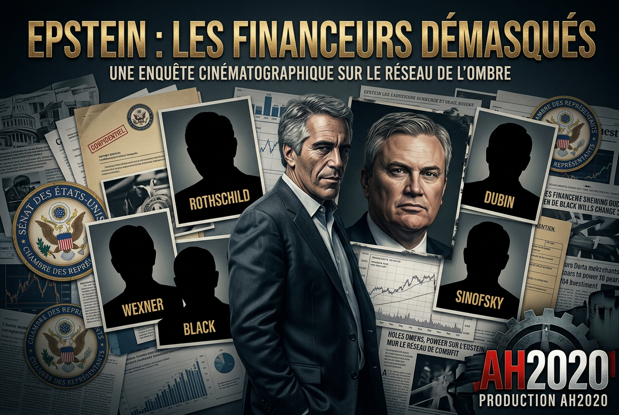 RÉVÉLATIONS EPSTEIN : LES 5 PUISSANTS QUI FINANÇAIENT LE SYSTÈME