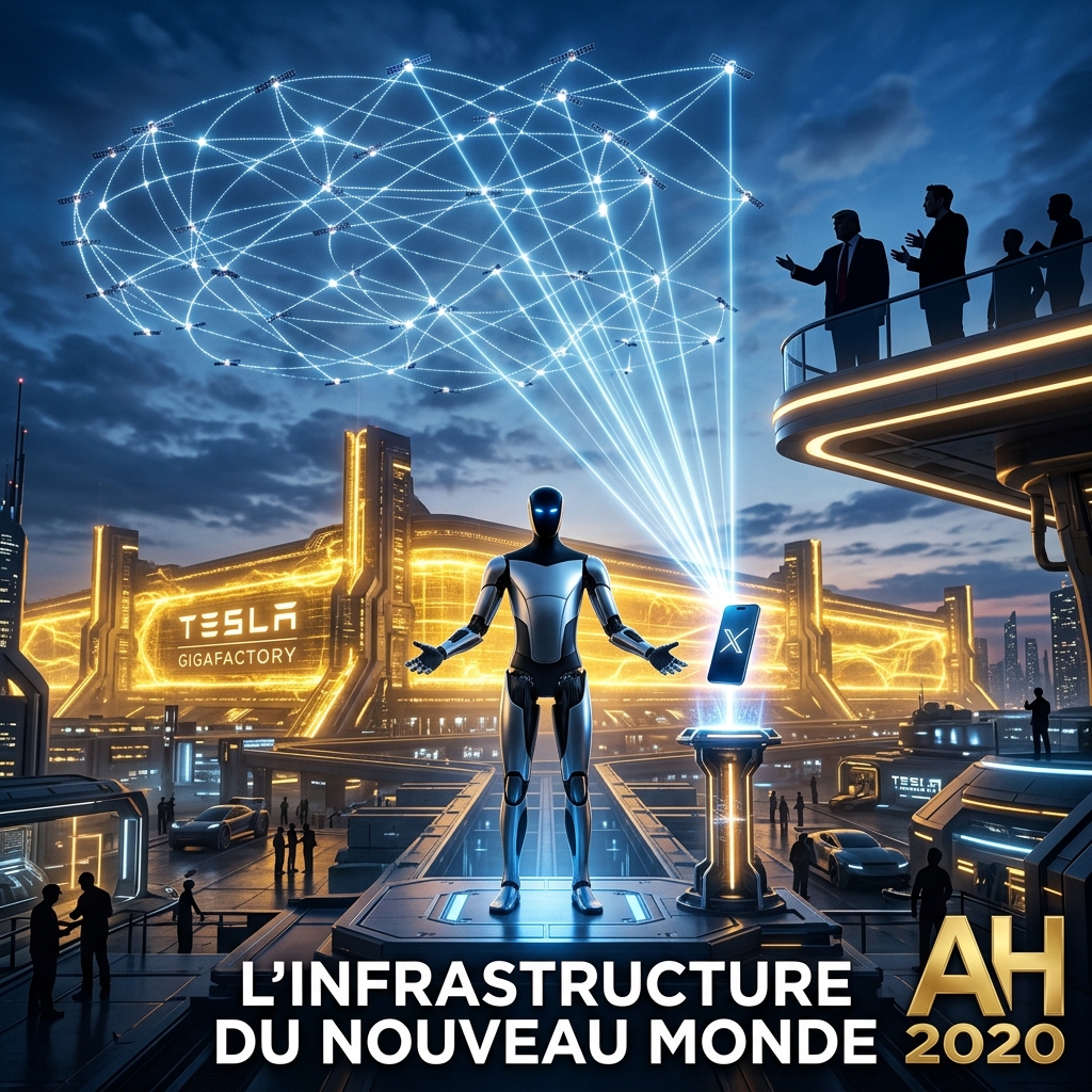 L'INFRASTRUCTURE DU NOUVEAU MONDE : LE TOPO HYPER-COMPLET SUR LA TRINITÉ D'ELON MUSK