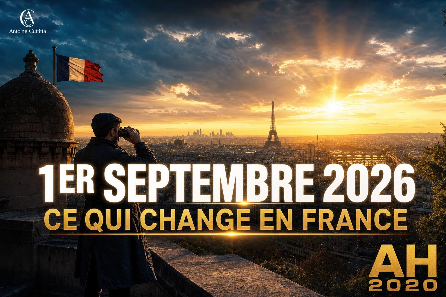 1er Septembre 2026 : Tout Ce Qui Change en France