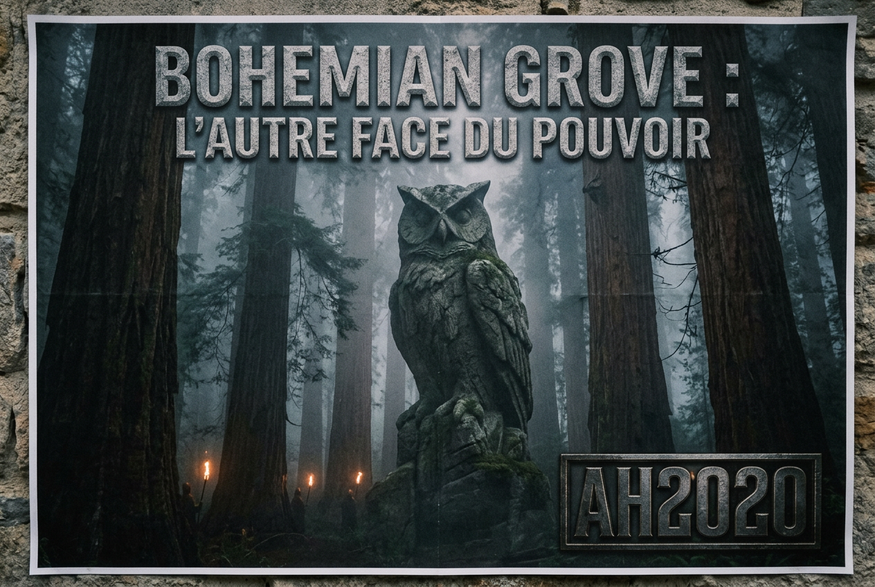 ENQUÊTE EXCLUSIVE : BOHEMIAN GROVE - LE SANCTUAIRE DE L'ÉTAT PROFOND DÉMASQUÉ