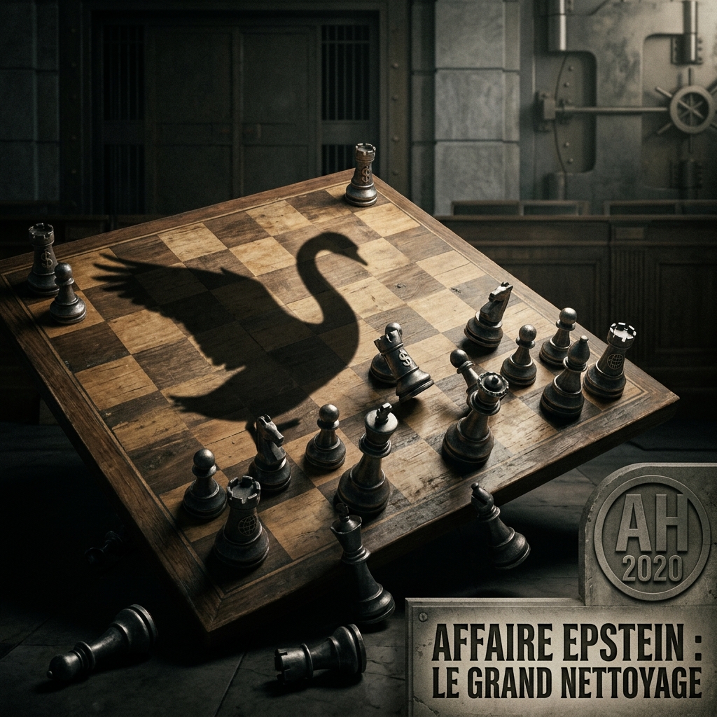AFFAIRE EPSTEIN : LE GRAND NETTOYAGE ET LE SIGNAL DU CYGNE NOIR