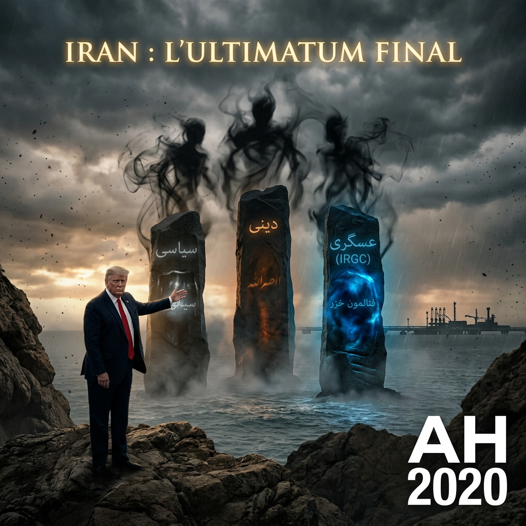 IRAN : L'ULTIMATUM DE TRUMP ET LE DÉMANTÈLEMENT DES 3 FACTIONS