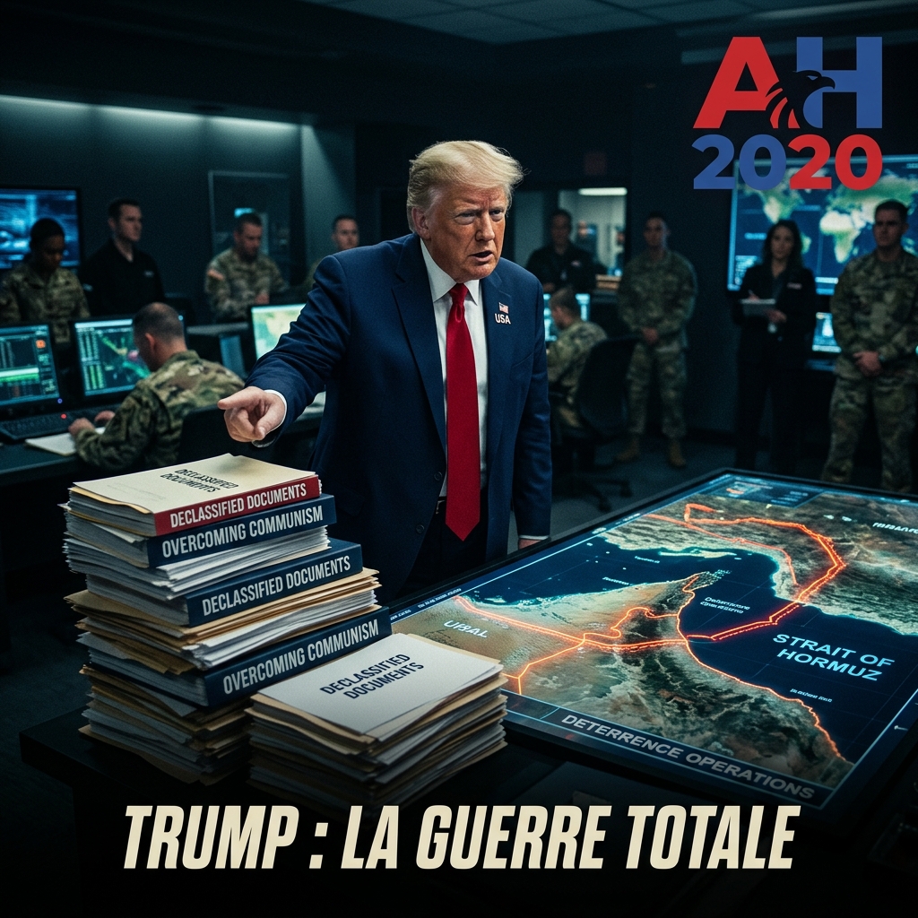TRUMP EN MODO GUERRA TOTALE : DÉRACINEMENT DU COMMUNISME ET ULTIMATUM À L'IRAN