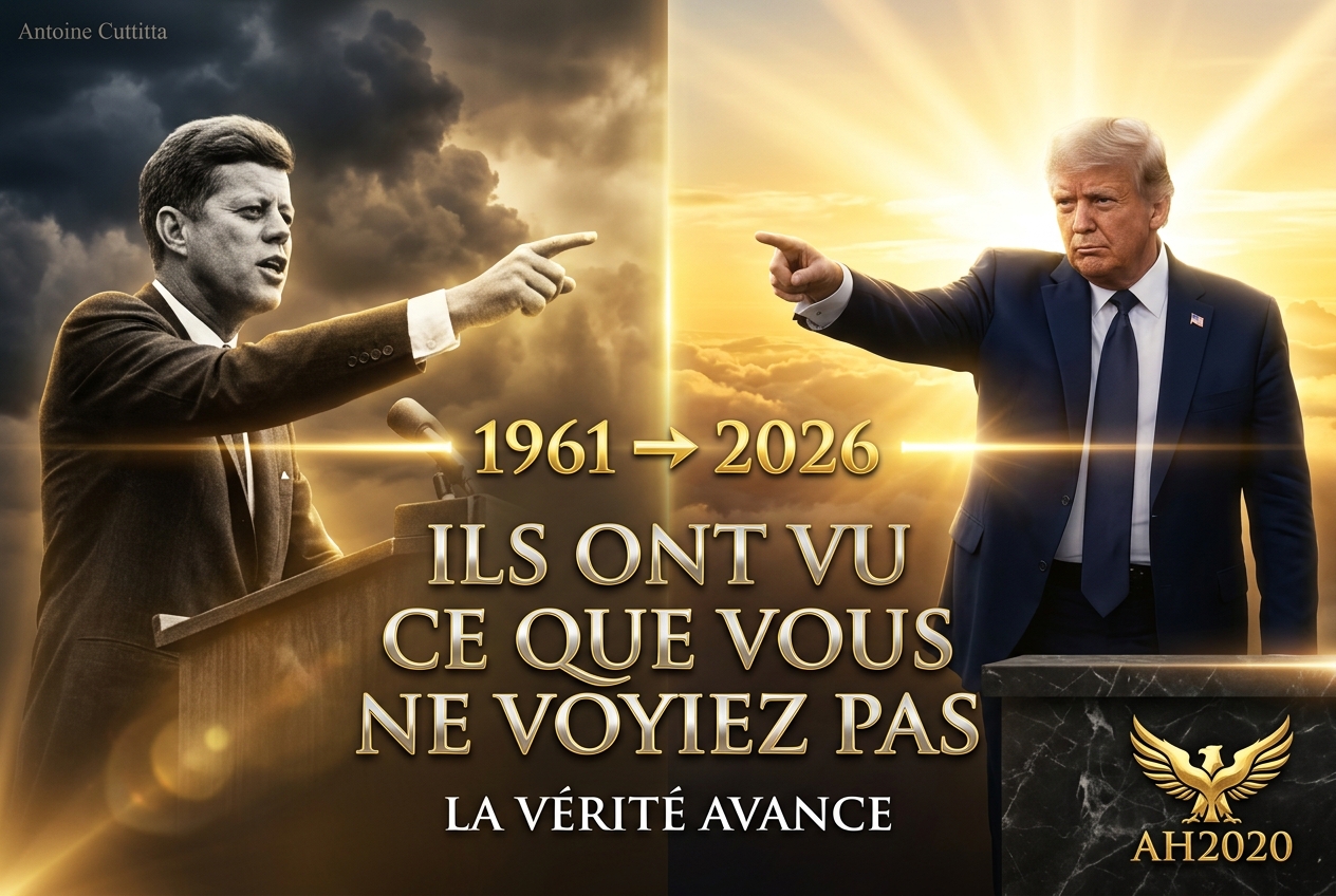JFK L'AVAIT DIT EN 1961 — TRUMP VOUS LE MONTRE EN 2026