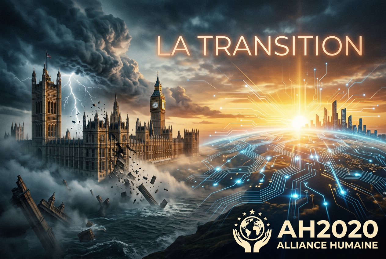 LA TRANSITION : L'EFFONDREMENT DES PILIERS DU VIEUX MONDE