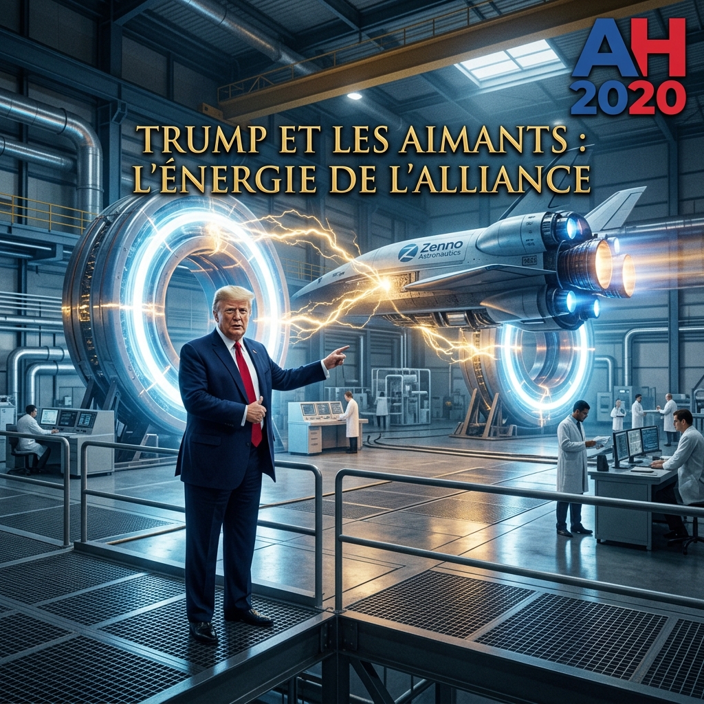 TRUMP ET LES AIMANTS : L'ALLIANCE LANCE LA RÉVOLUTION DE L'ANTIGRAVITÉ