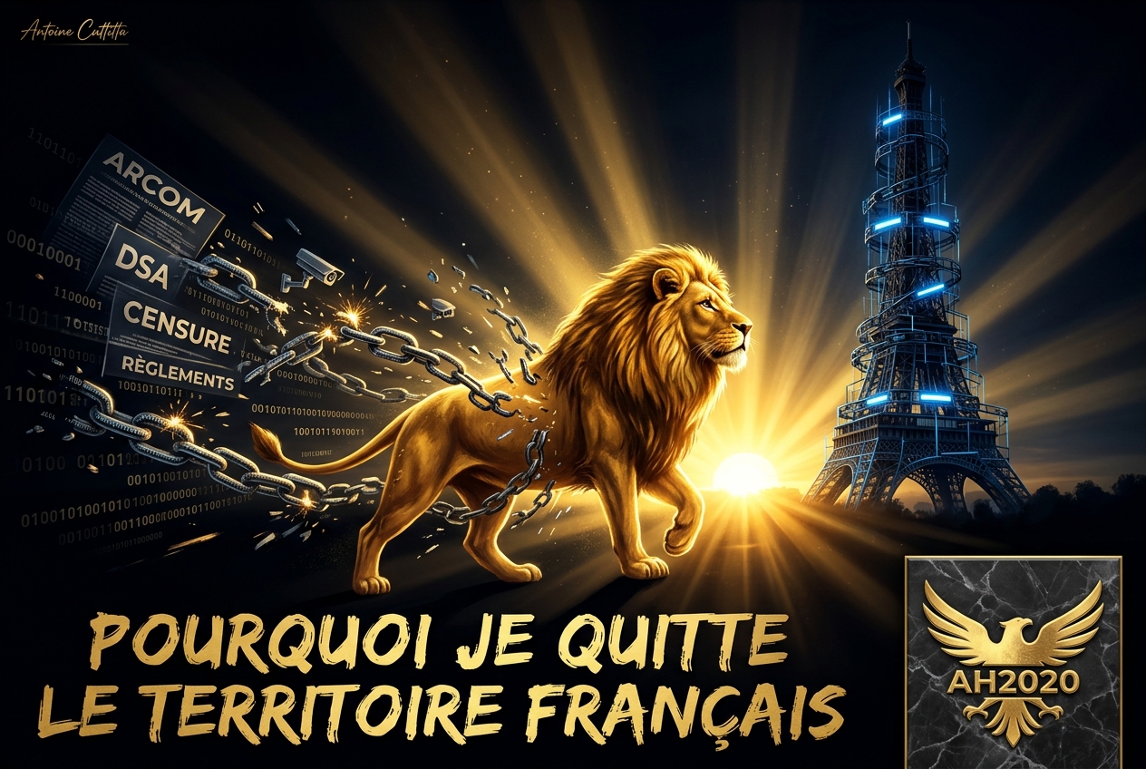 Pourquoi je quitte le territoire français — Mise à jour 1er septembre 2026
