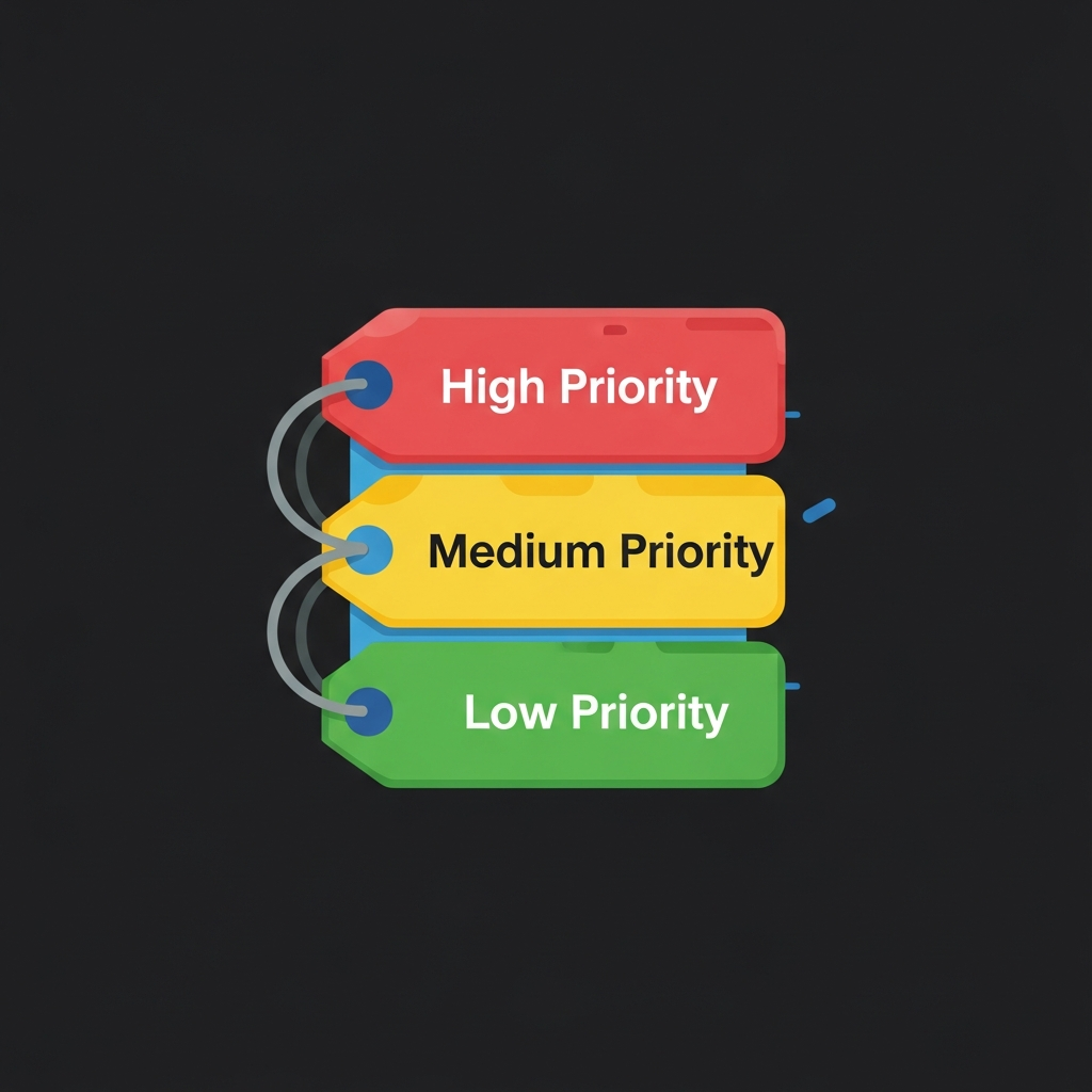 Priority Sorting Tags