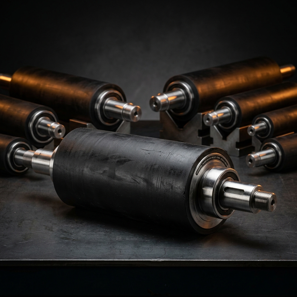 Rubber Coated Rollers