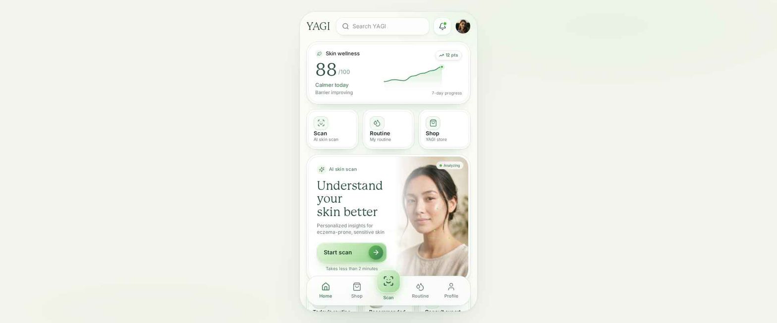 Yagi Marketplace & Skin Analyzer Apps preview