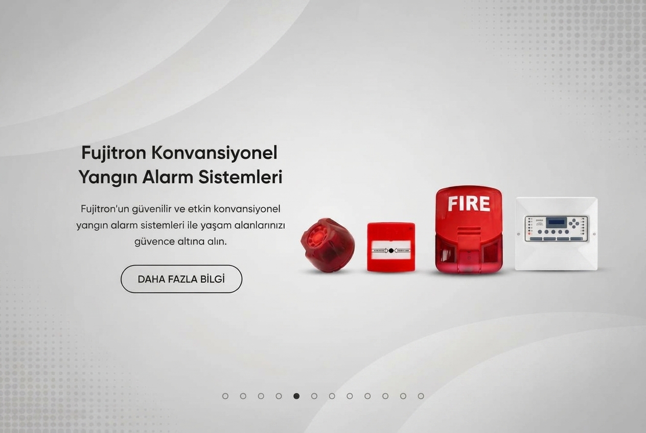 Fujitron konvansiyonel yangın alarm sistemleri