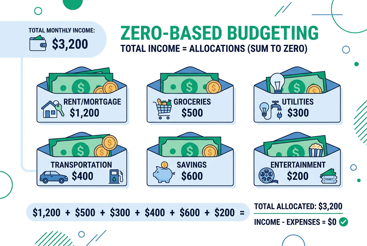Zero-Based Budgeting: Give Every Dollar a Job