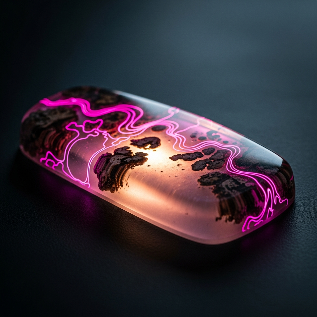 Artisan Resin Keyboard Rest