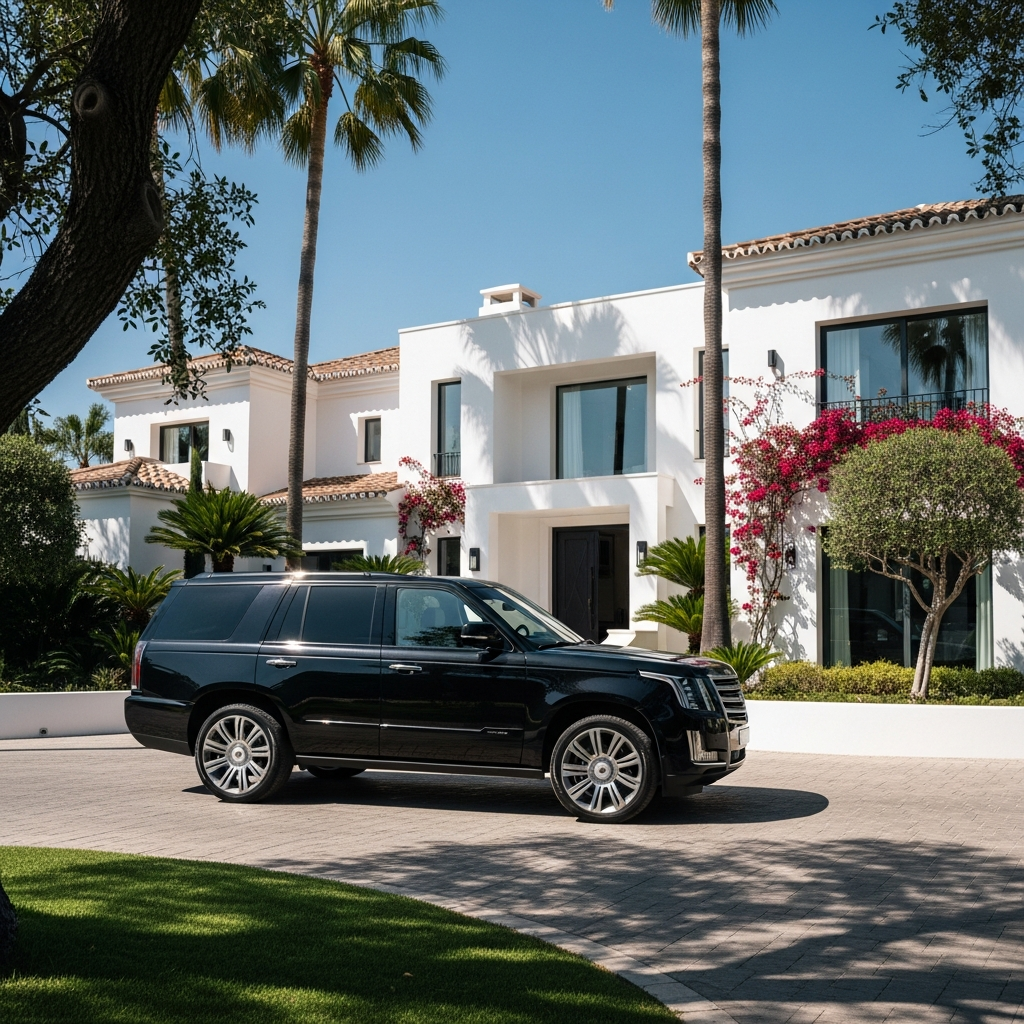 Luxury SUV viewing experience