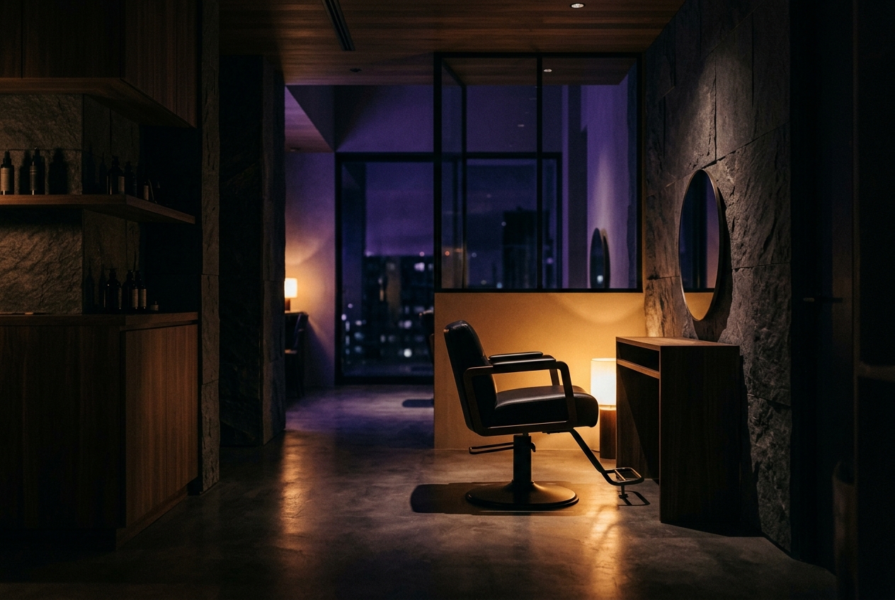 Nova studio at night