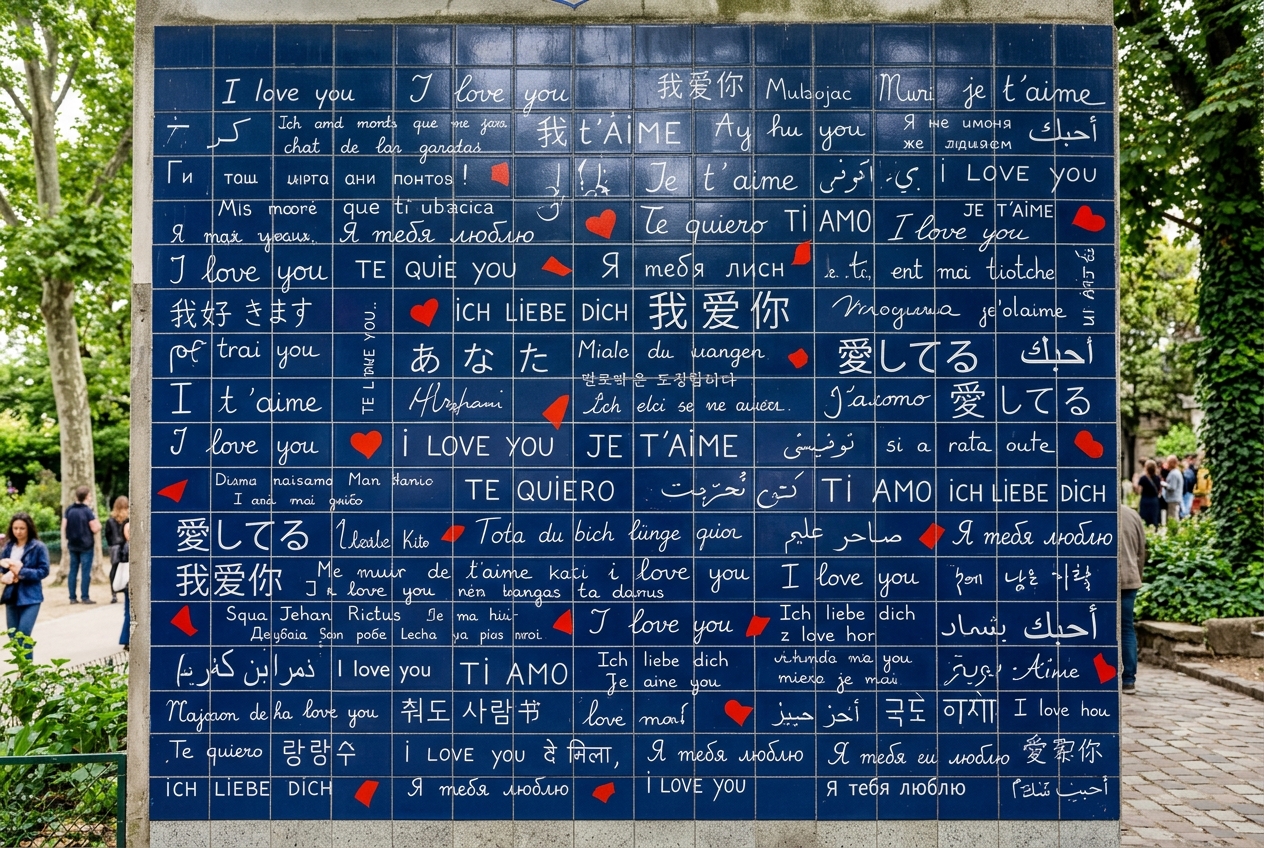Muro dei Ti Amo Parigi