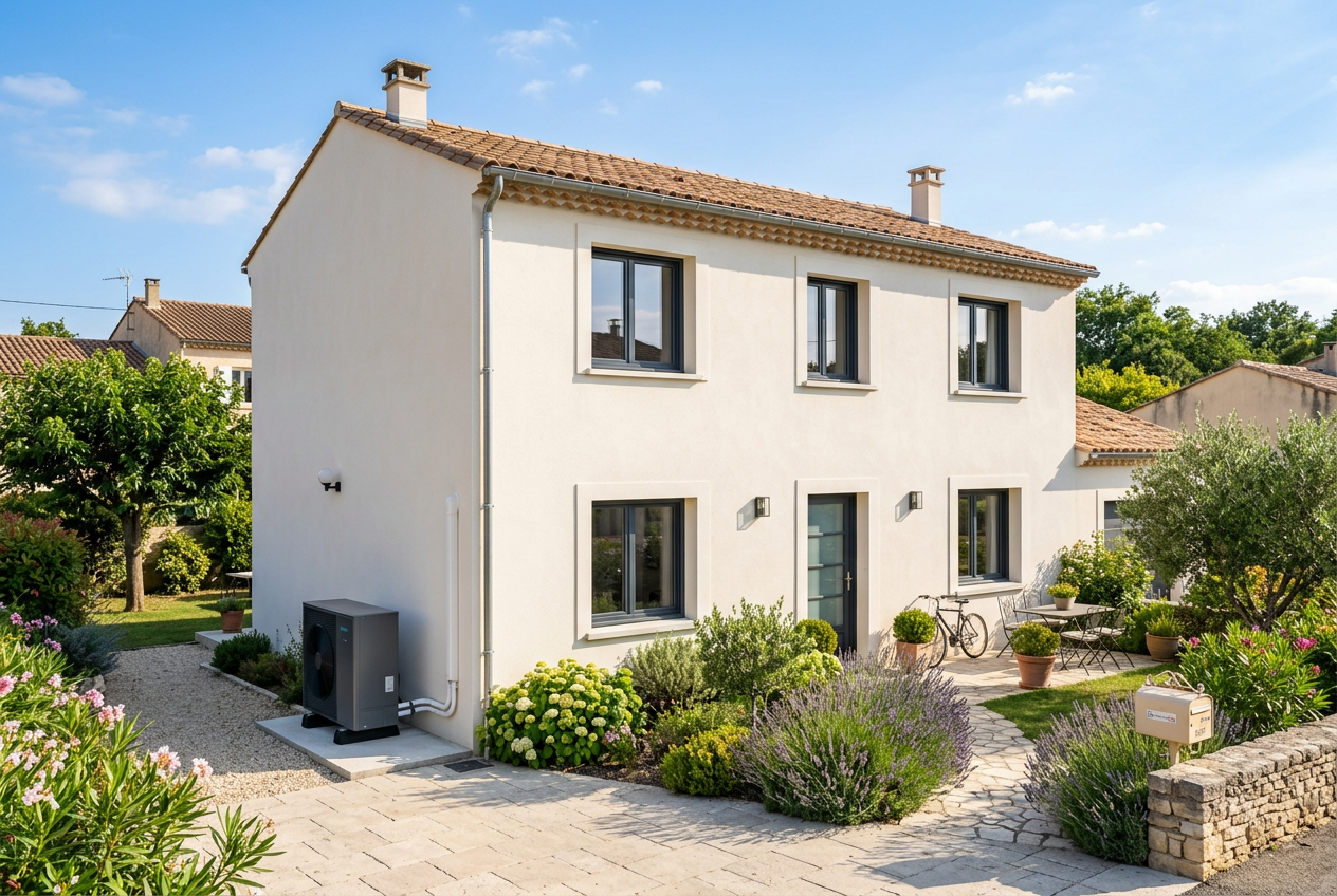 Maison rénovée énergétiquement