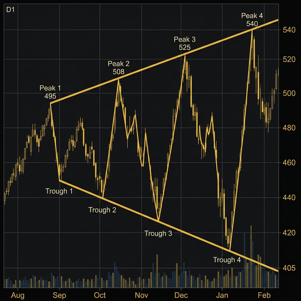 Broadening Pattern (Megaphone)