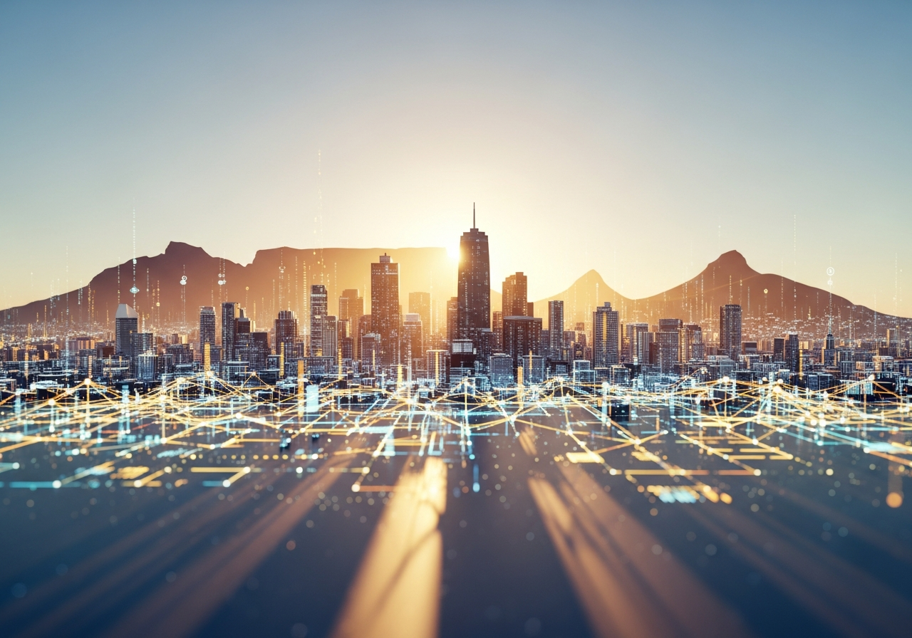 Africa Digital Skyline