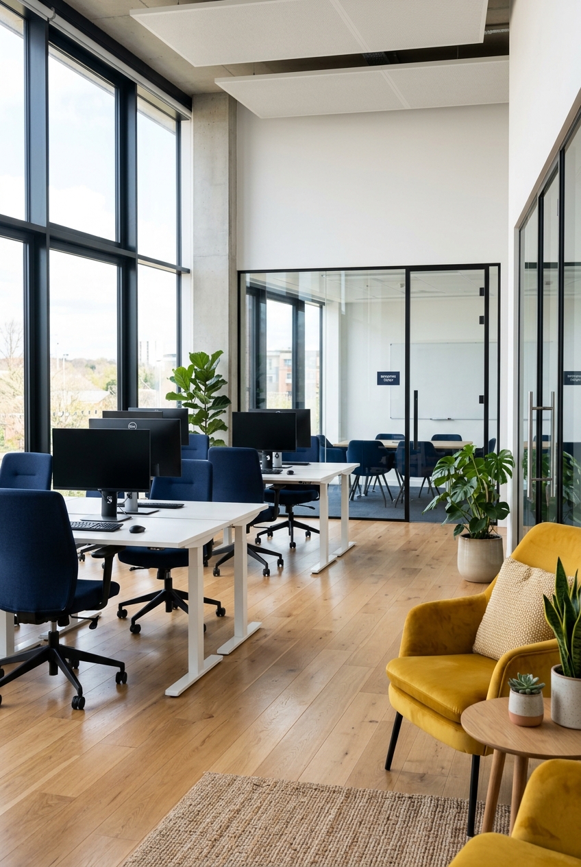 Spotless modern office