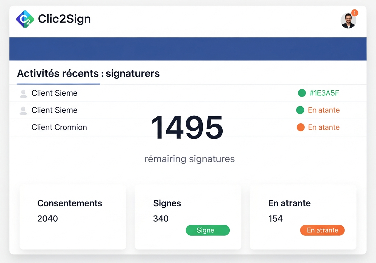 Dashboard & Statistiques