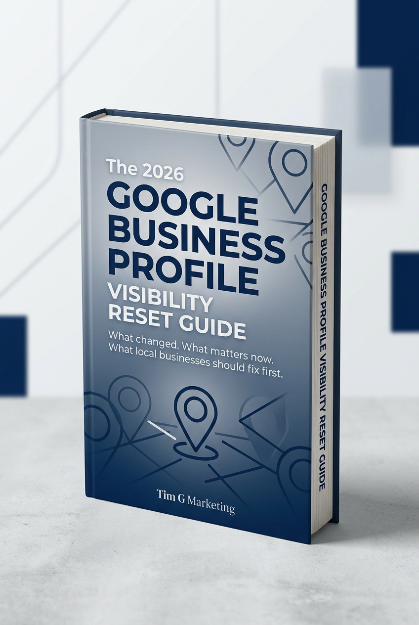 The 2026 Google Business Profile Visibility Reset Guide ebook cover