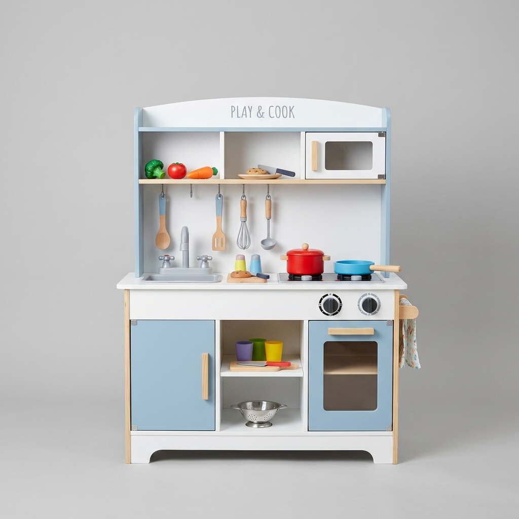 Pretend Play Kitchen Set