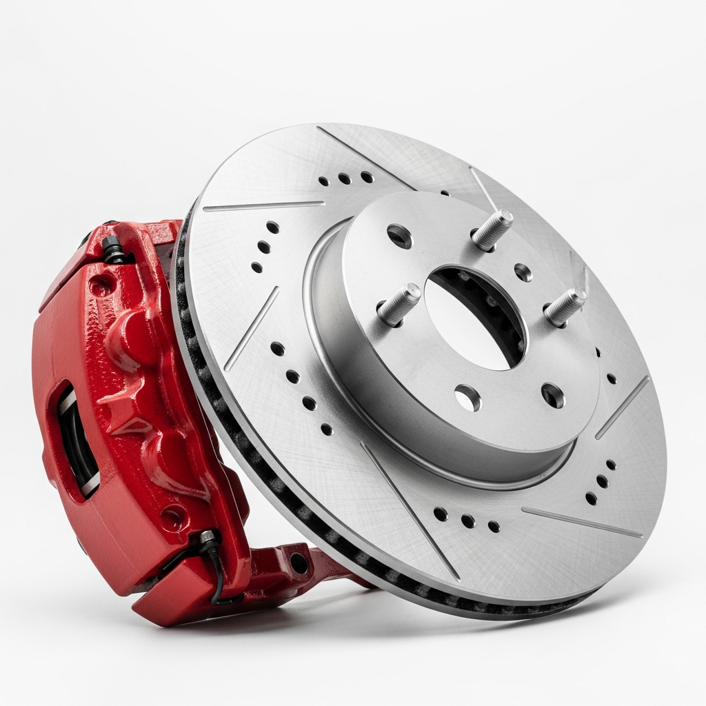 Front Brake Rotor + Pad Kit